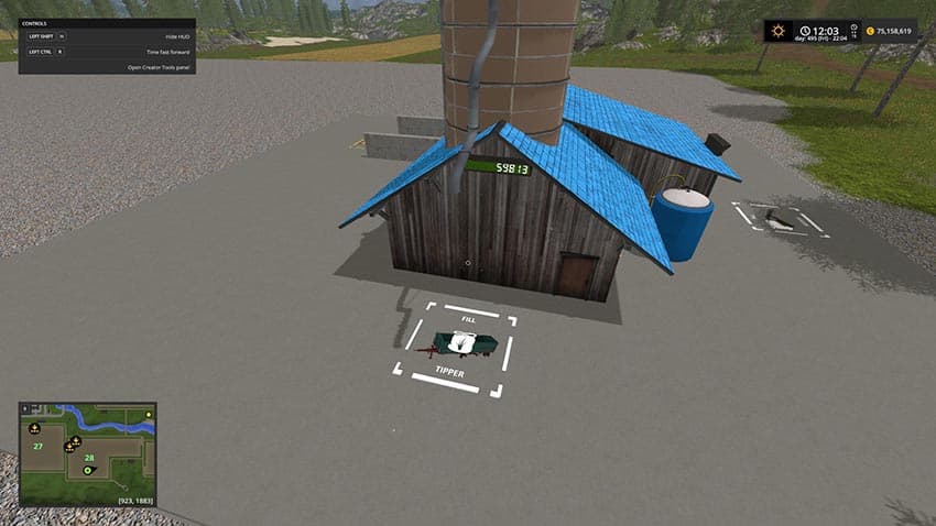 Fertilizer placeable 3