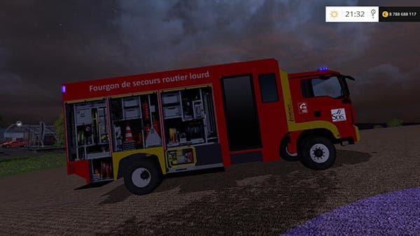 Fourgon secours routier lourd 3