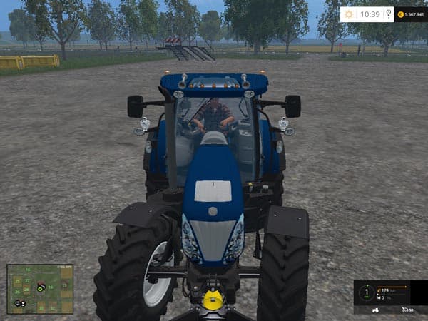 New Holland T7.270 blue power 3