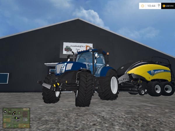 New Holland T7.270 blue power