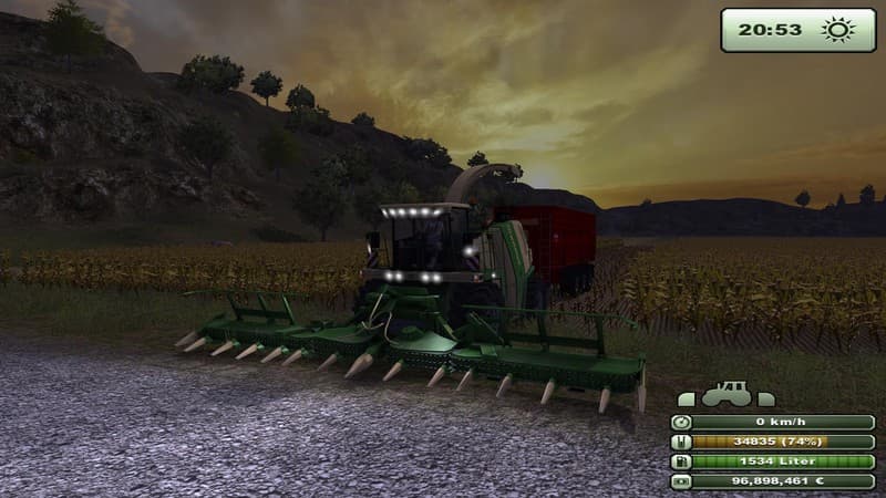 Krone Big X 1000 forage harvester 4