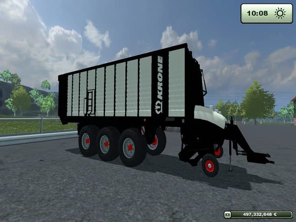 Krone ZX550 Black Edition