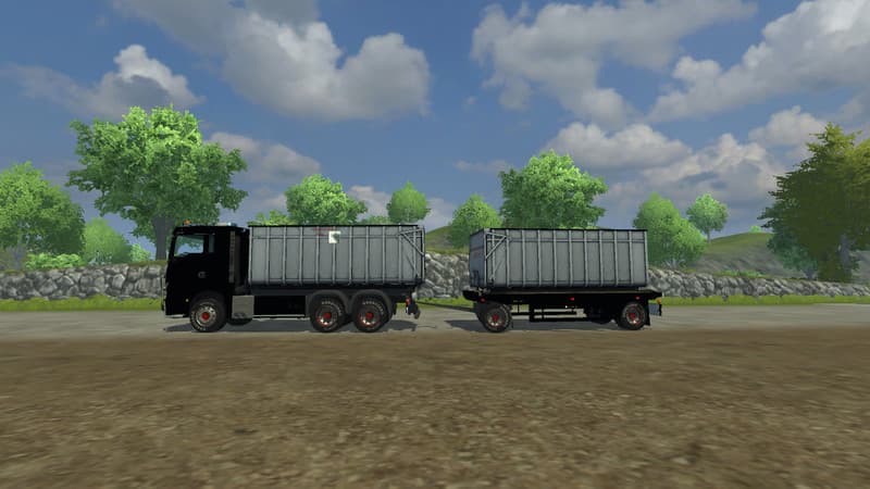 MAN TGX HKL with container Rost [MP]