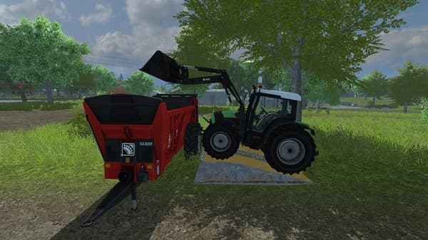 Manure ramp