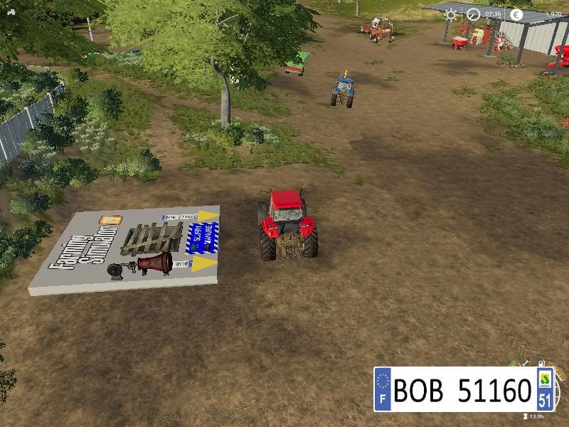 Placeable manure 2