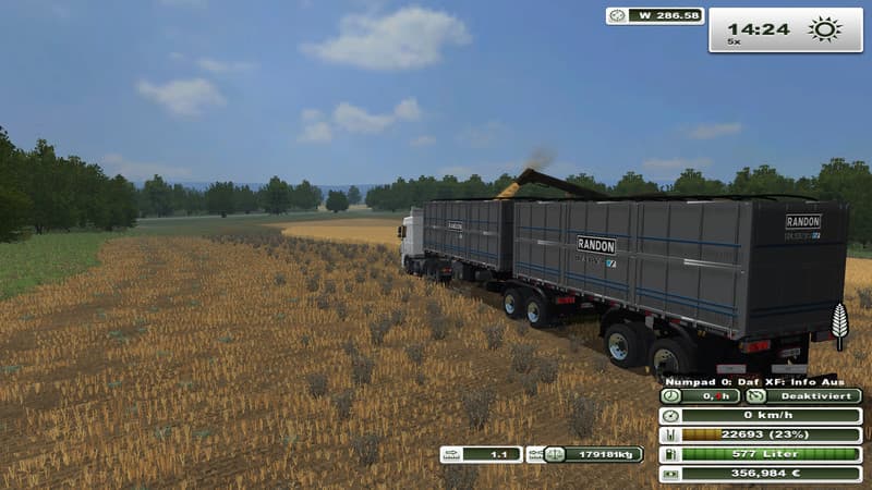 Randon BiTrem grain semi trailers [MP]