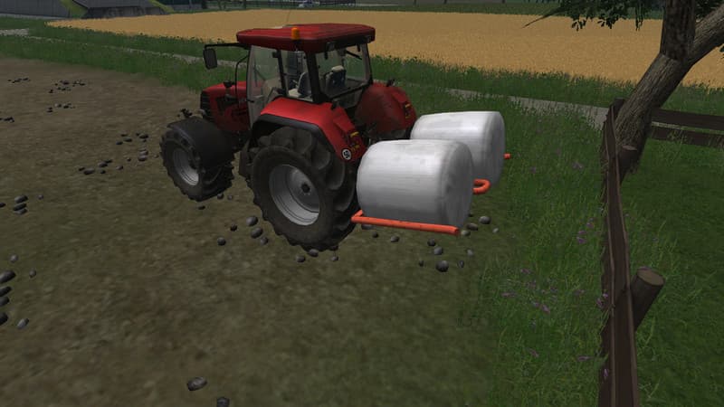 Round bale fork Double [MP]