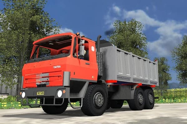 Scania 6x6 tipper