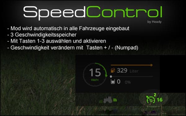 Speed control [MP]