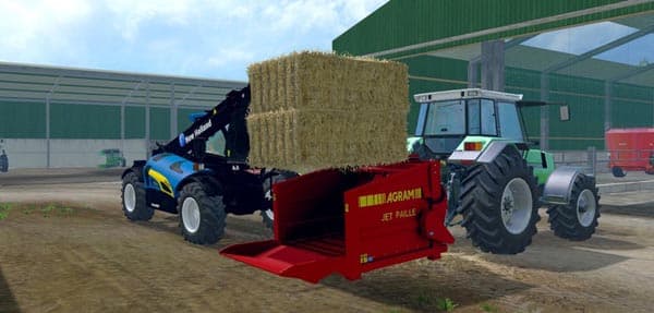 Straw blower Agram jet paille [MP]
