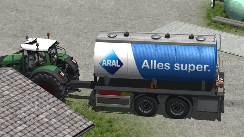 Tandem Trailer Diesel H97 Aral [SP]