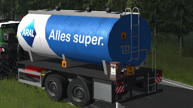 Tandem Trailer Diesel H97 Aral [SP] 4