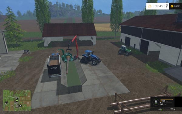 Loading table for wood chipper [MP] 2