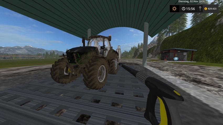 Washing area placeable [MP]