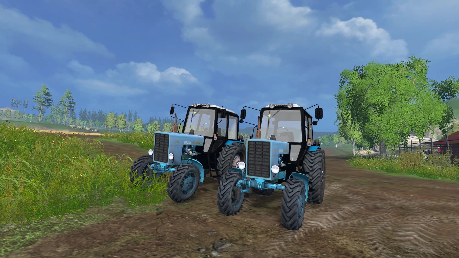 МТZ 82.1 4WD BLUE