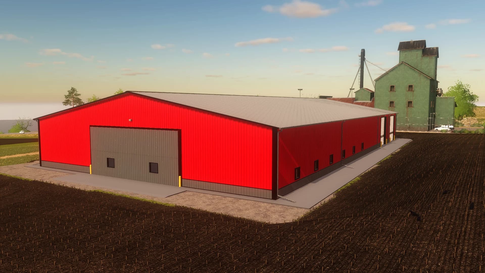 120X225 GREY RED SHOP 5