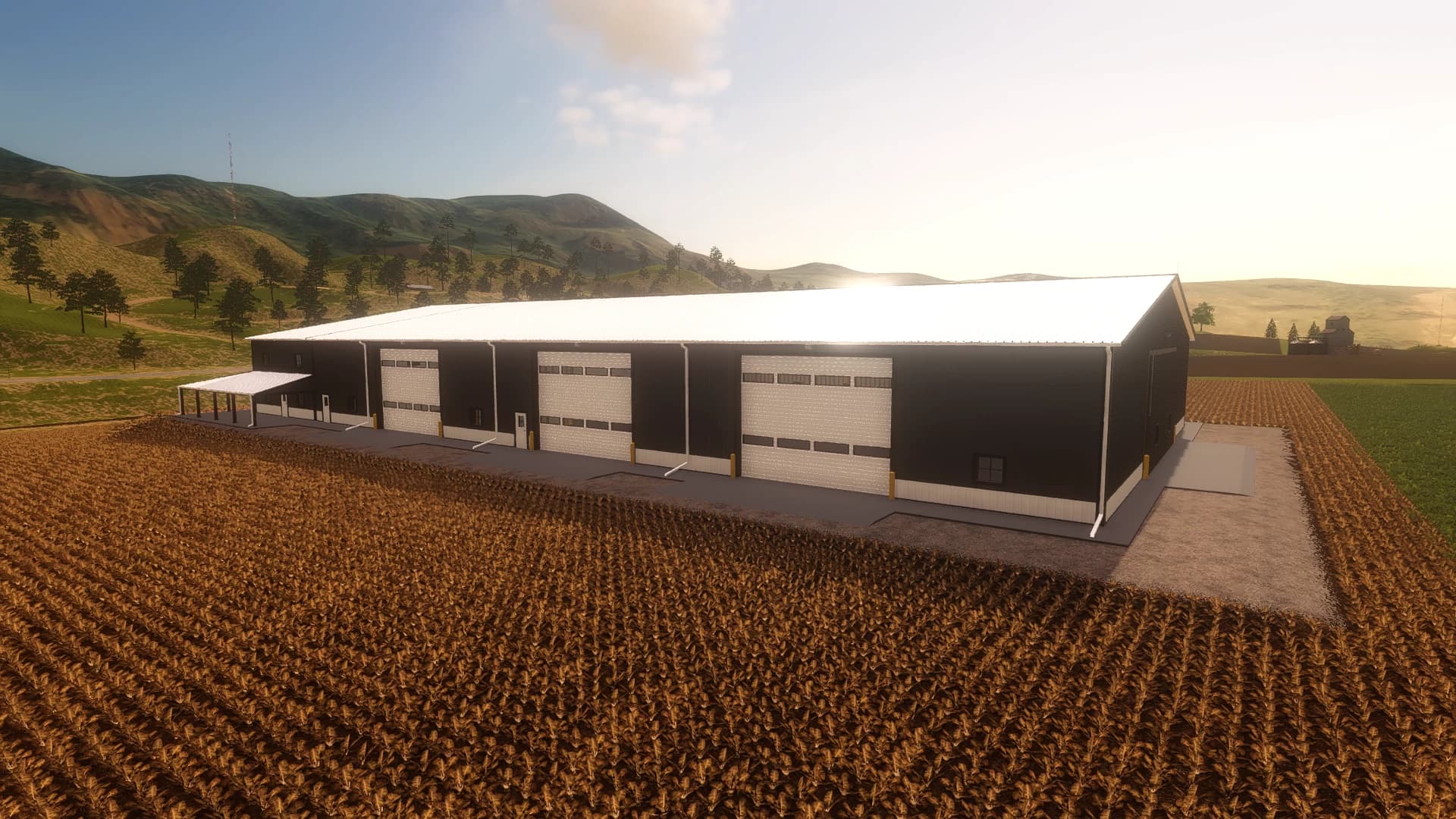 120X225 WHITE GREY SHOP 5