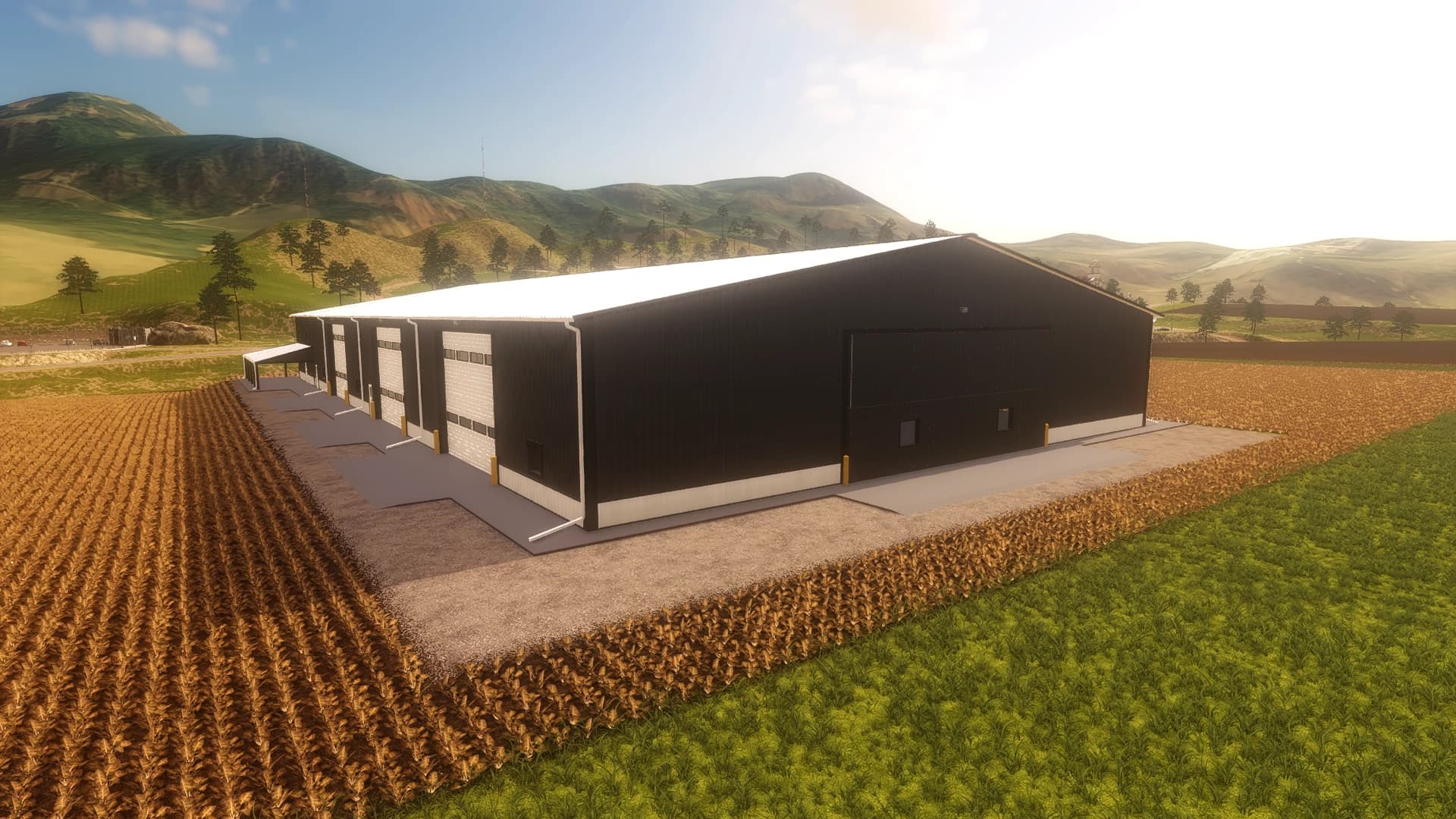 120X225 WHITE GREY SHOP