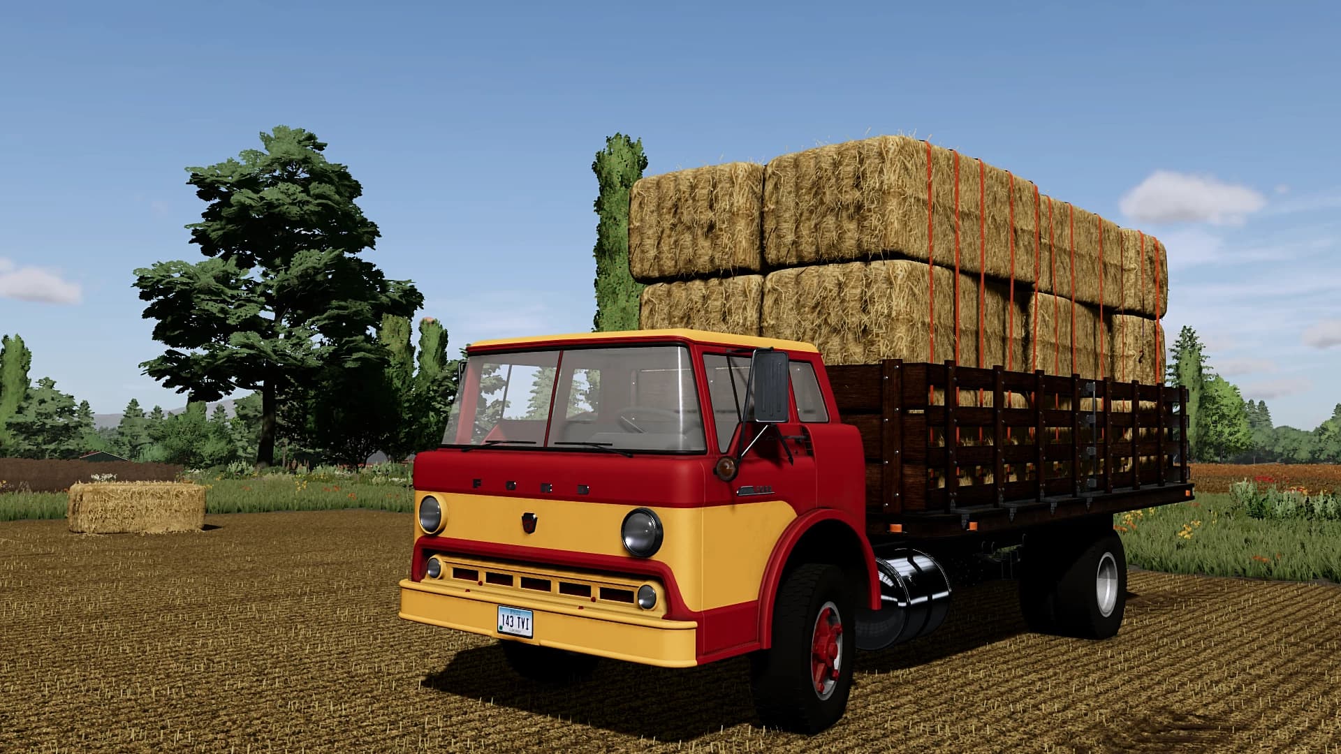 1957 FORD C600 FLATBED 4
