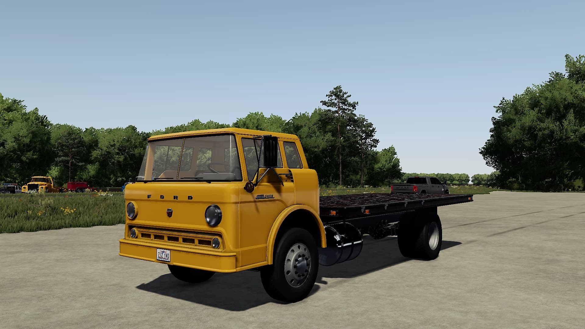 1957 FORD C600 FLATBED 3