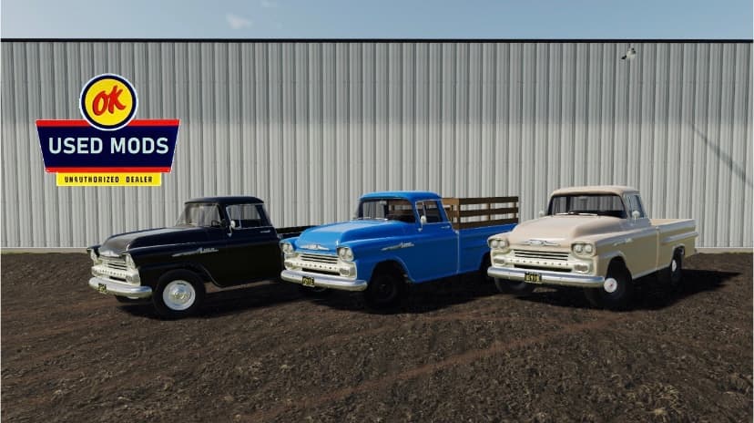 1958 Chevy Apache Task-Force edit by OKUSEDMODS