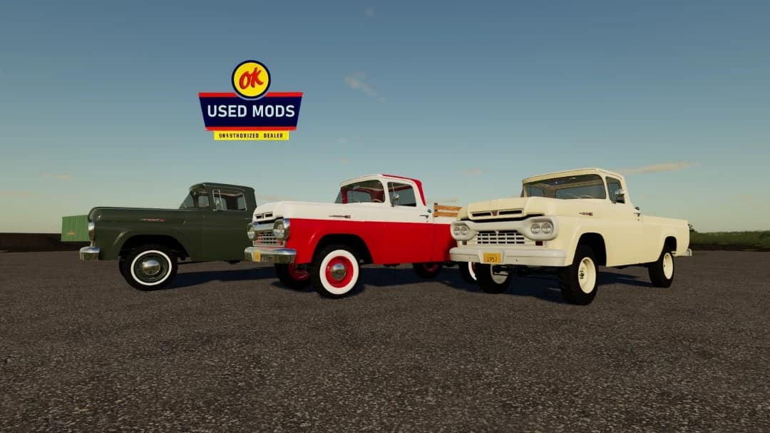 1960 FORD F100 4X4 3