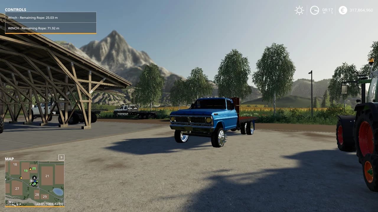 1970 Ford F350 Flatbed 3