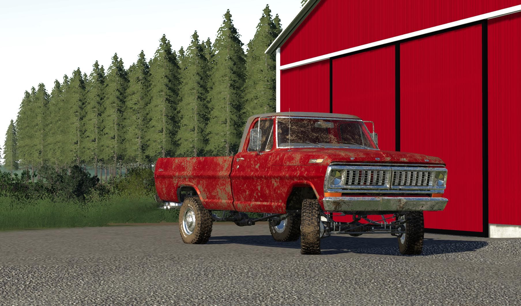 1972 Ford F100 Bumpside 4