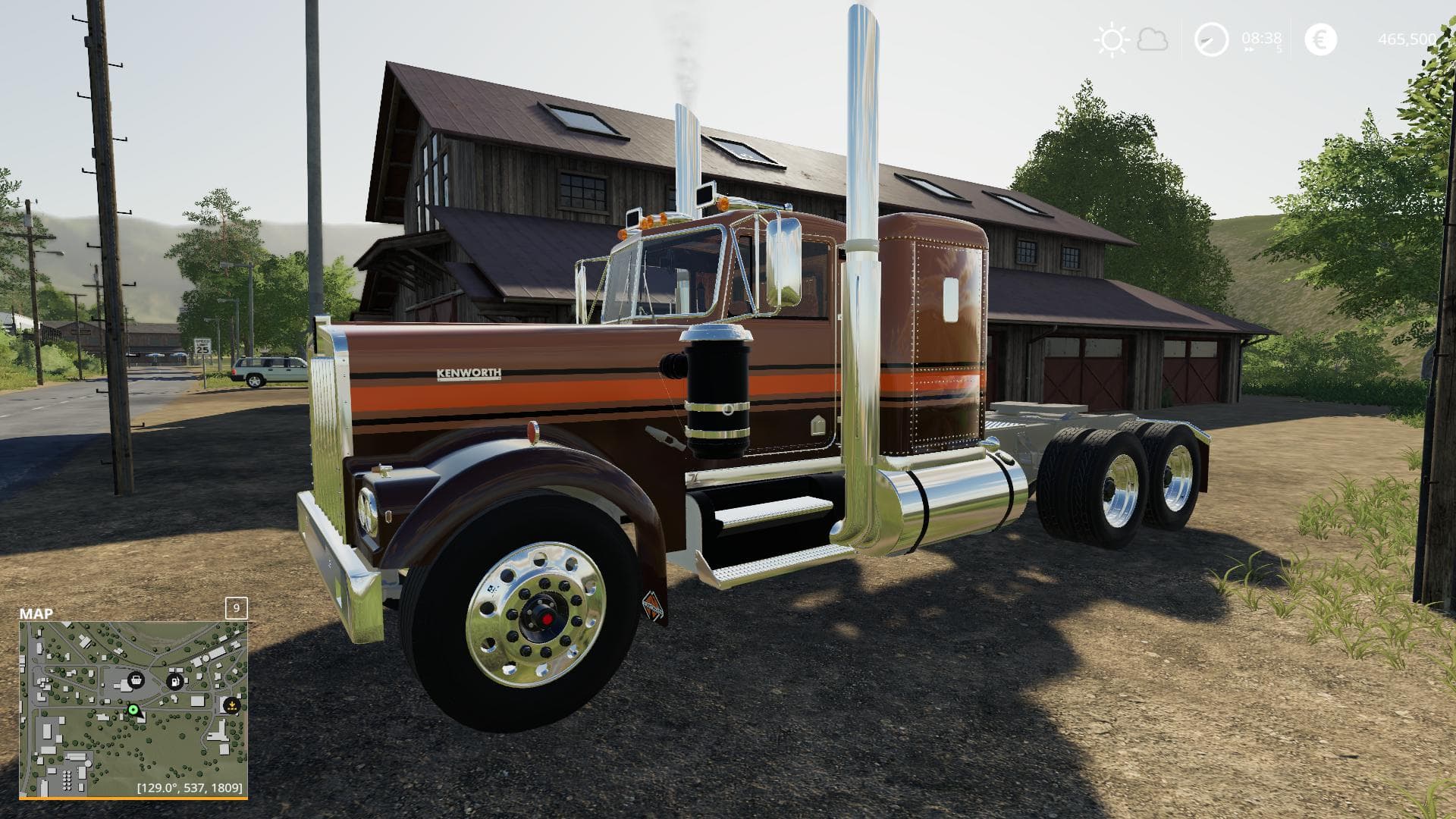 1974 KENWORTH W900A FLAT TOP 5