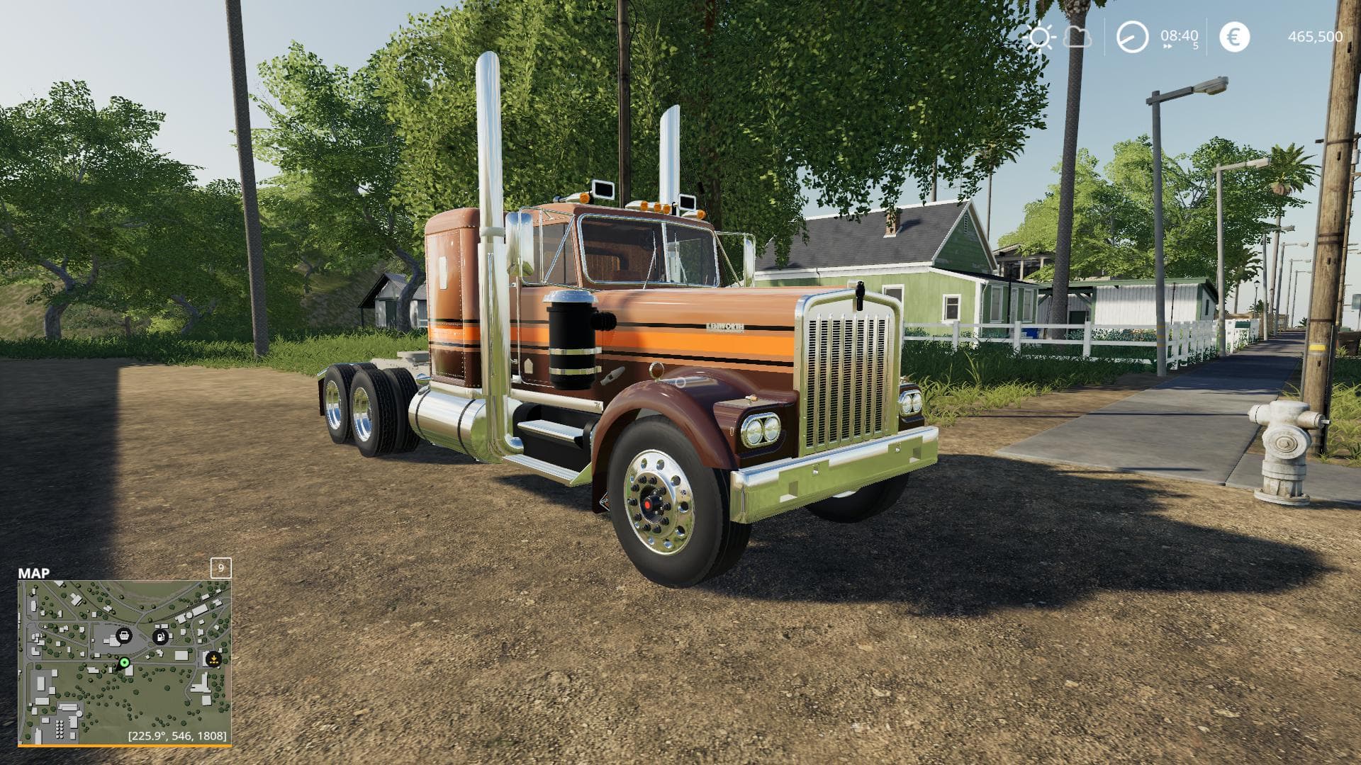 1974 KENWORTH W900A FLAT TOP