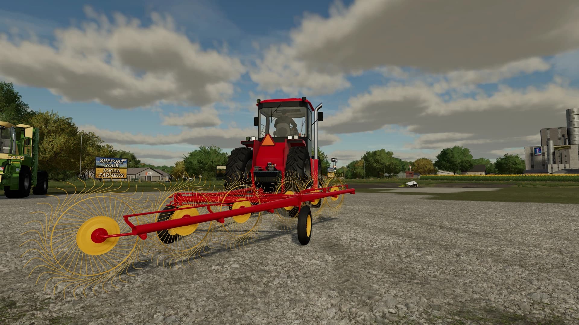 1978 6 WHEEL HAY RAKE 5