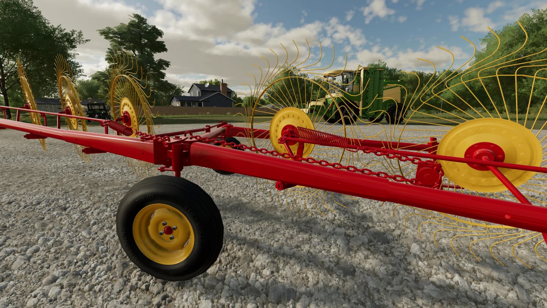 1978 6 WHEEL HAY RAKE 3