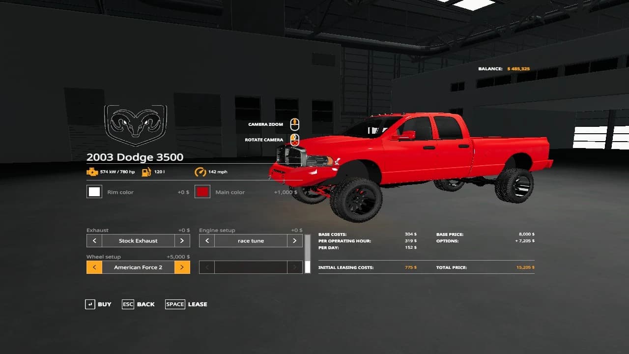 2003 DODGE RAM 2