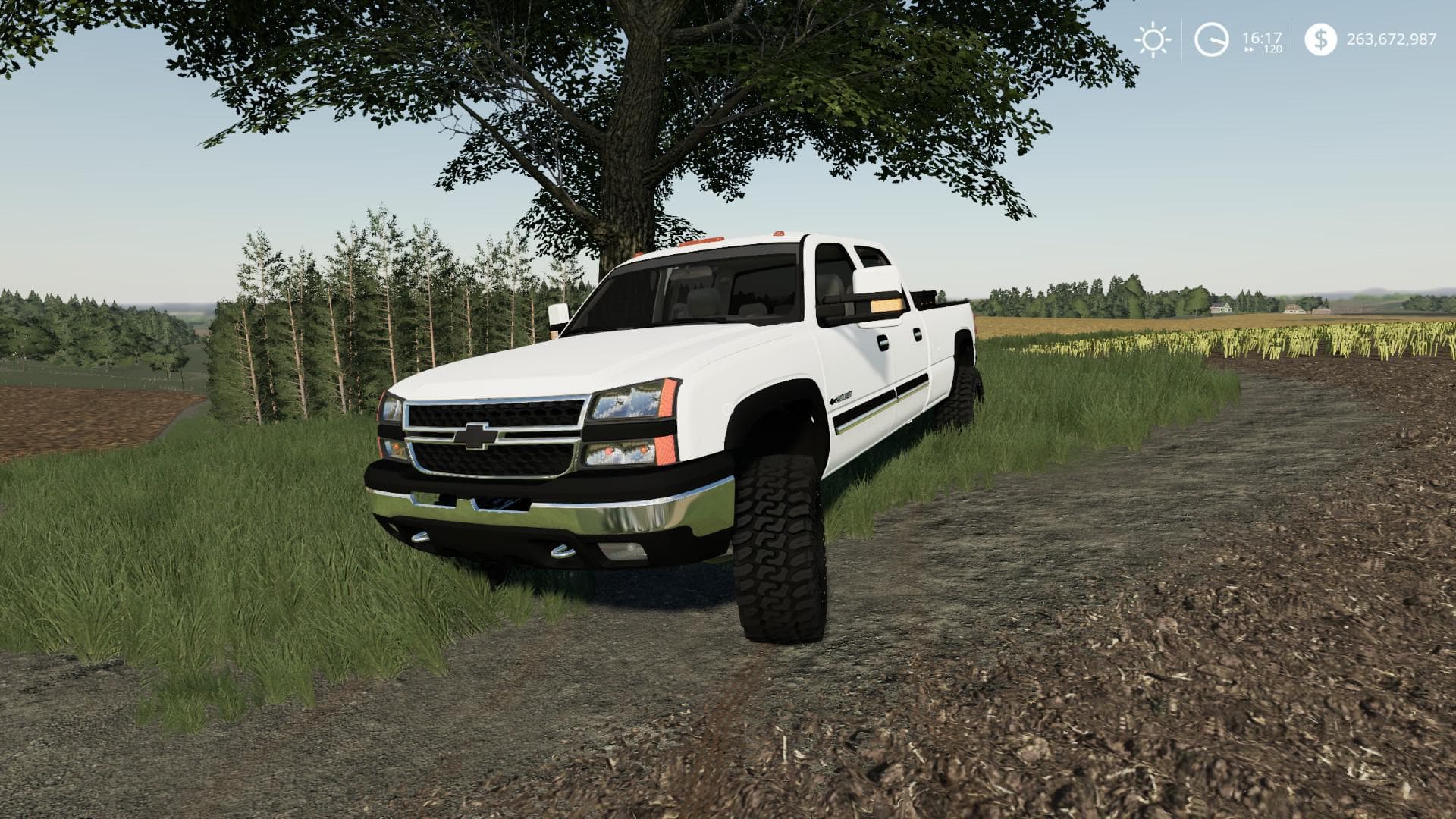 2006 CHEVROLET 2500HD DURAMAX WHITE LIGHTS