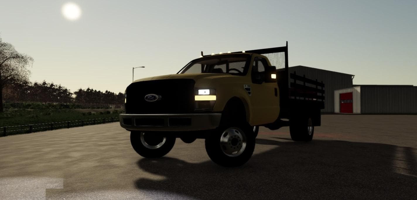 2010 FORD F350 FLATBED 2