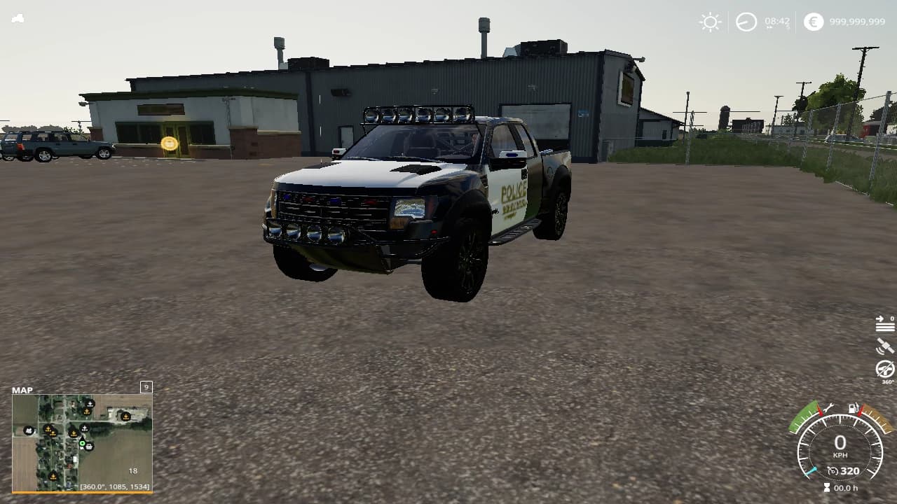 2012 FORD RAPTOR POLICE 2