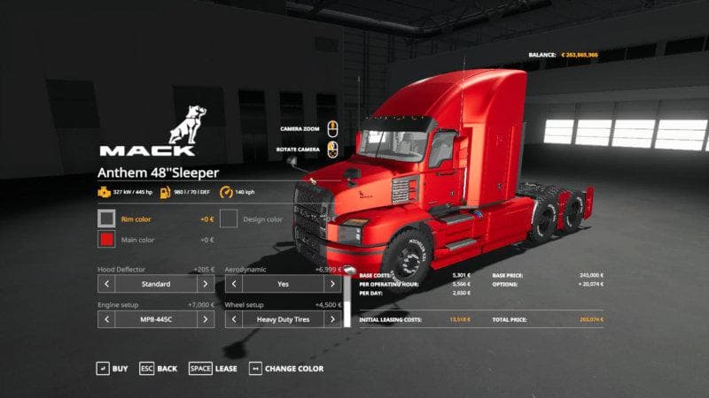 2018 Mack Anthem 48 Sleeper 3