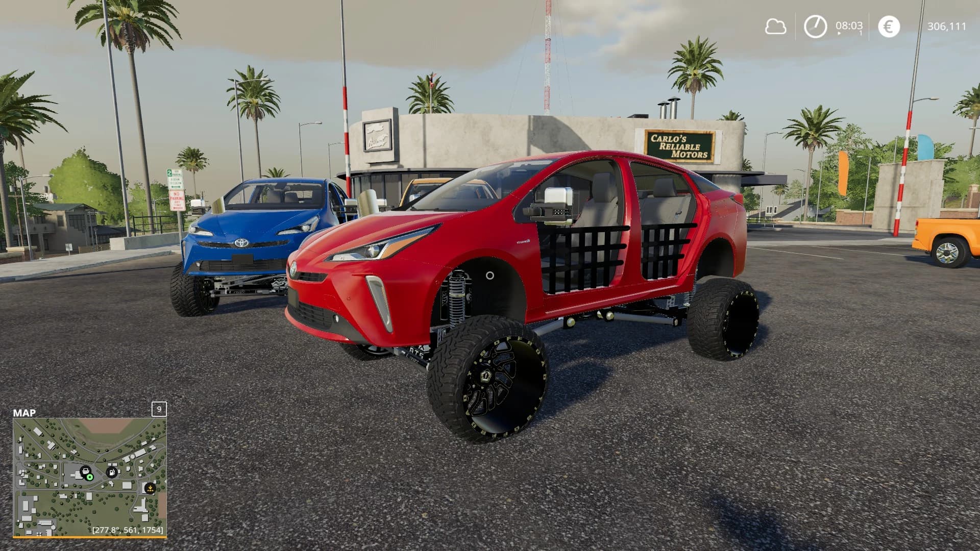 2019 LIFTED PRIUS 5