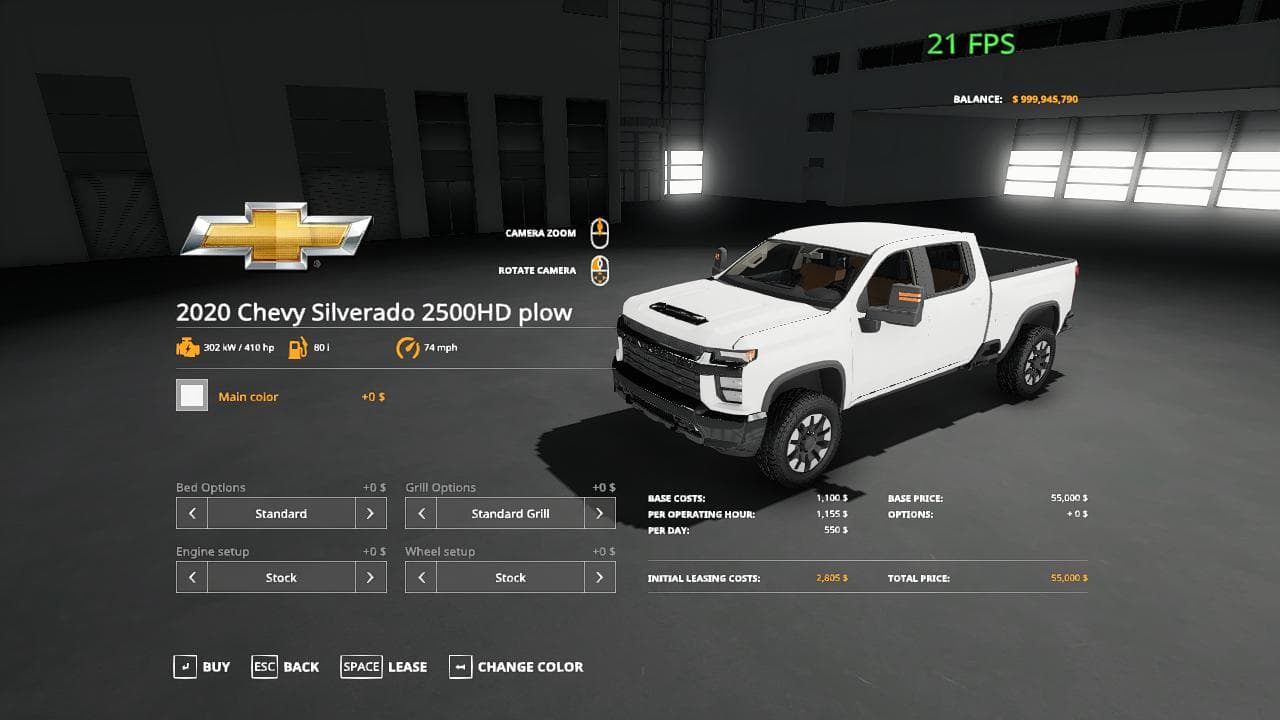 2020 Chevy plow truck 5
