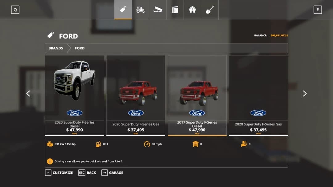 2020 FORD F-SERIES EDIT