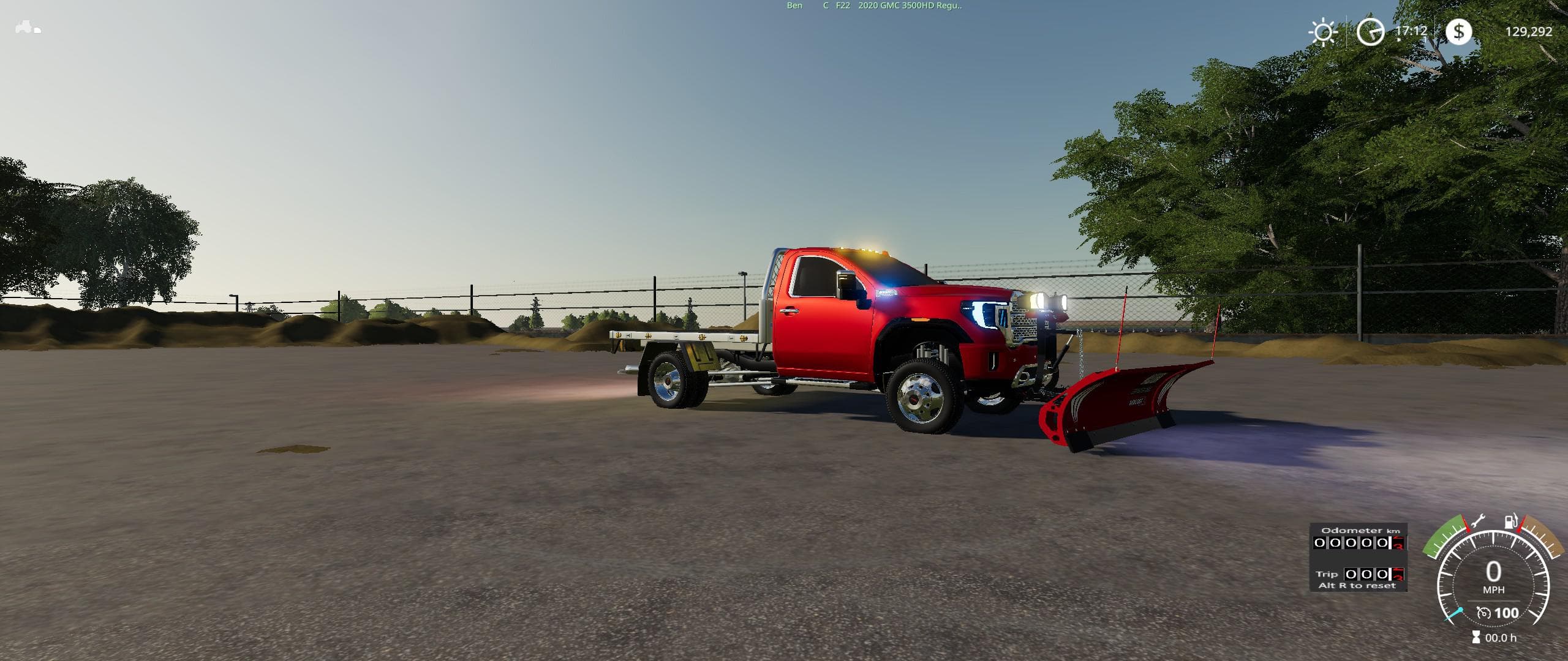 2020 GMC 3500HD FLATBED 5