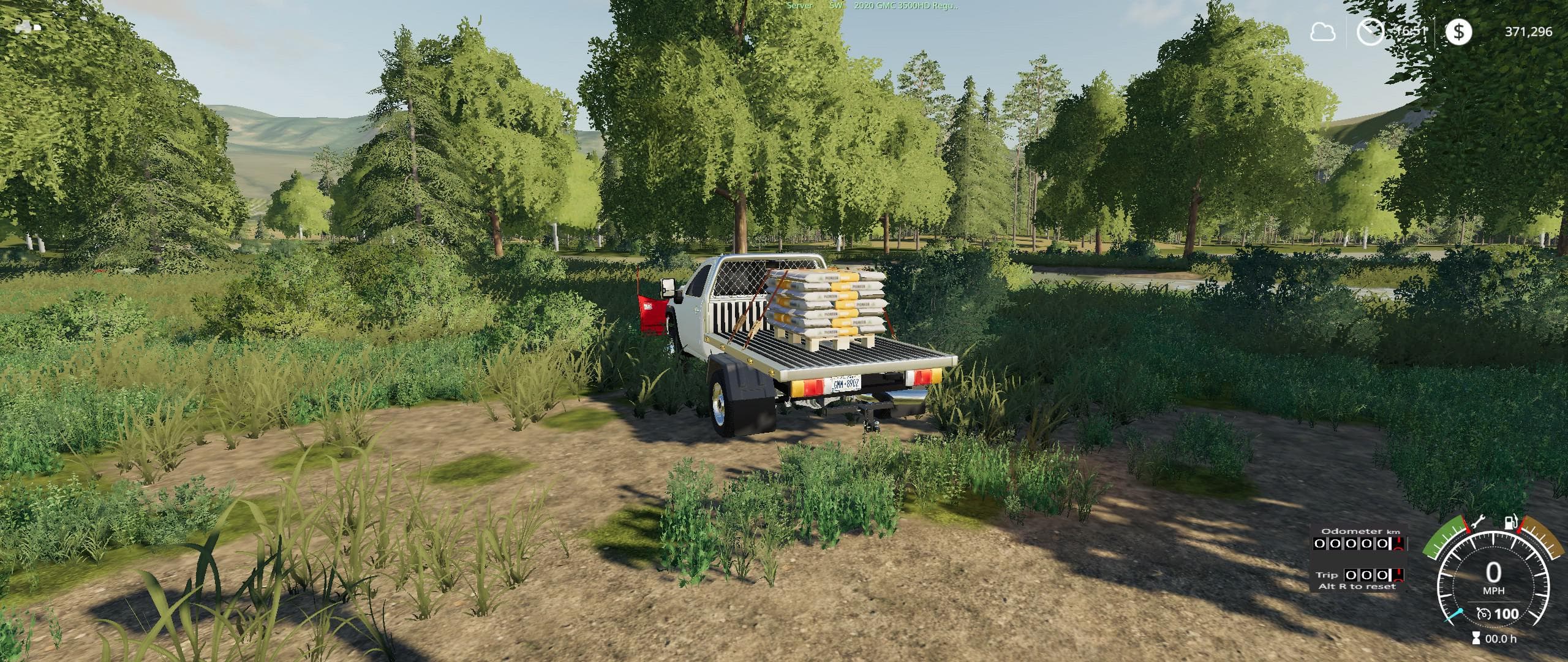2020 GMC 3500HD FLATBED 4
