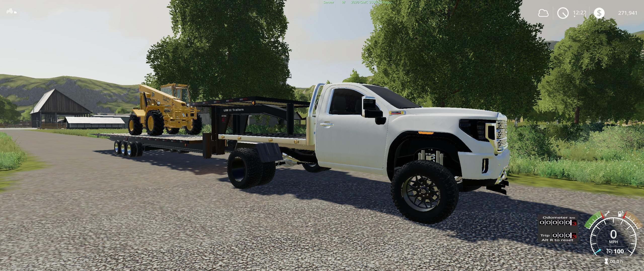 2020 GMC 3500HD FLATBED 3