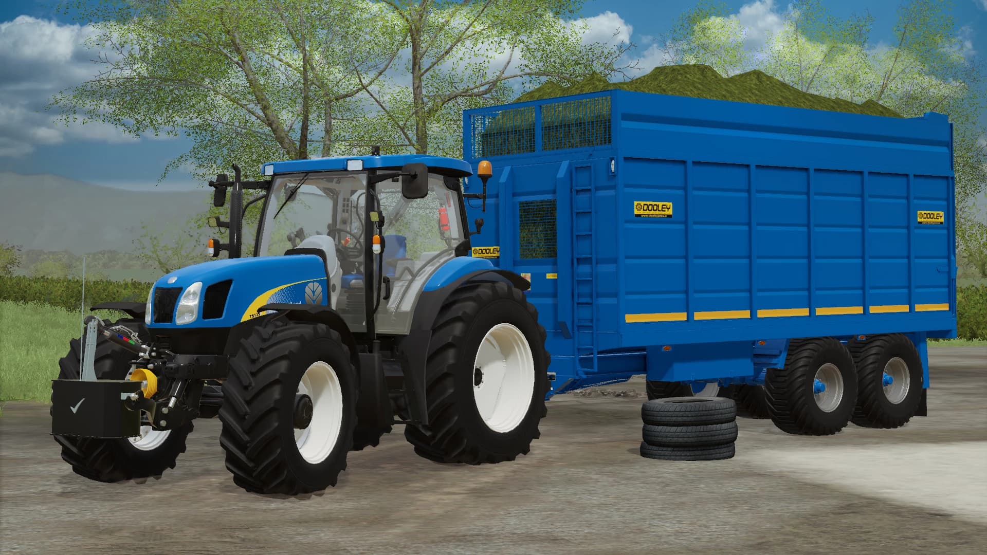 20FT DOOLEY GRAIN/SILAGE TRAILER 2