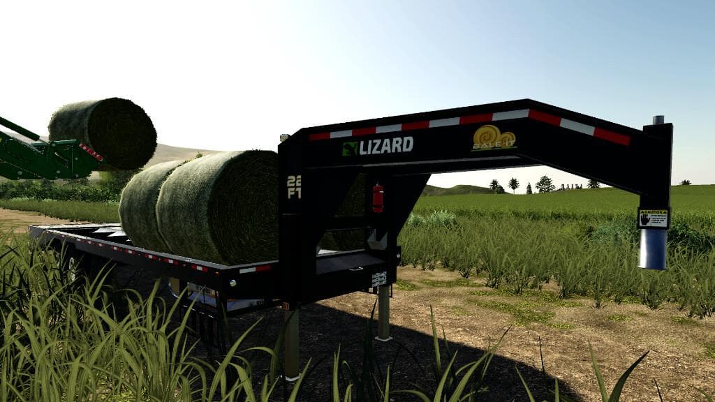 22FT GOOSENECK BALING TRAILER 2