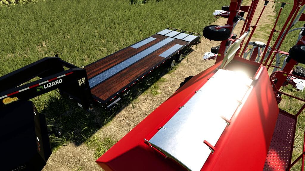 22FT GOOSENECK BALING TRAILER