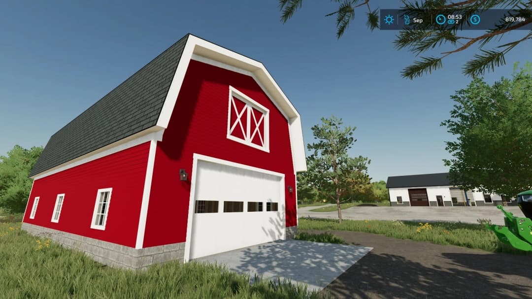 24 x 48 Gambrel Barn 3