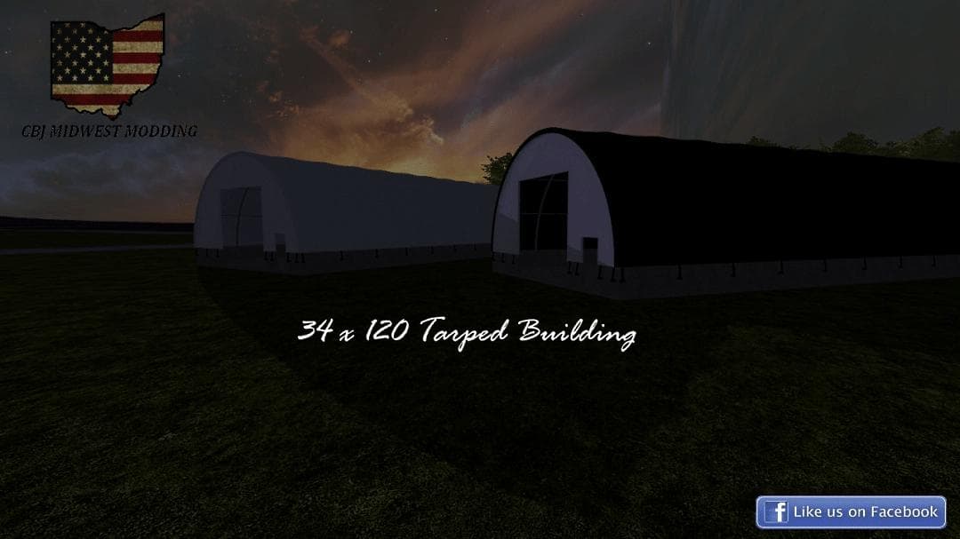 34 X 120 TARPED BUILDING 2