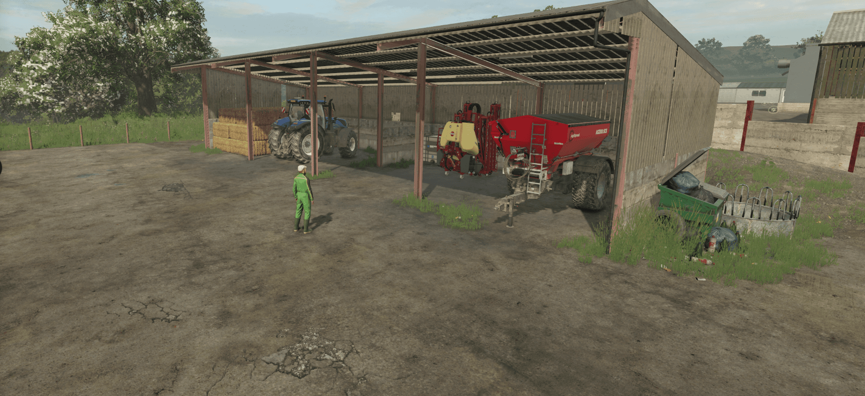 4 Bay Machinery Shed 3