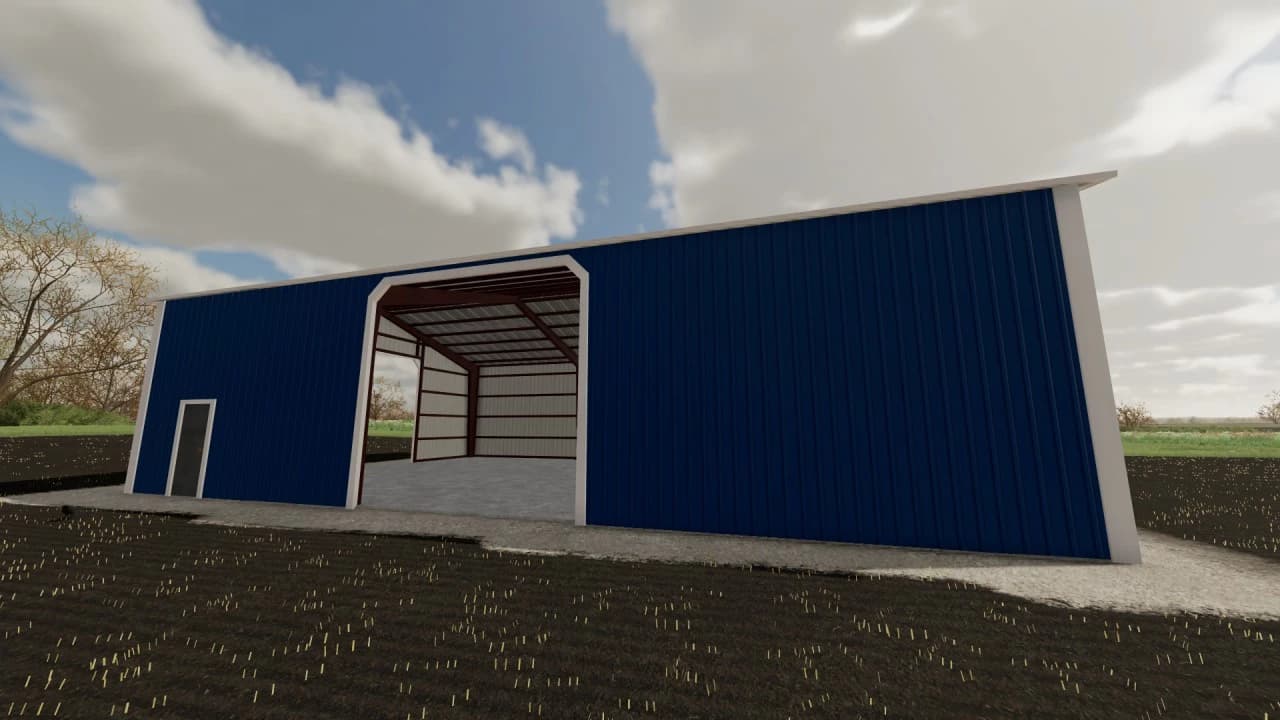 40X60 STEEL SHED 4